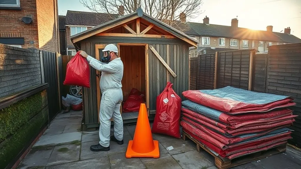 Garage & Shed Roof Removal in Brixton — HSE-licensed specialists